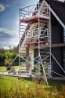 Afbeeldingen van Altrex Rolsteiger breed - aluminium met voorloopleuningen en schoren in de basis RS TOWER 42