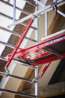 Afbeeldingen van Altrex Rolsteiger breed - aluminium met voorloopleuningen en schoren in de basis RS TOWER 42